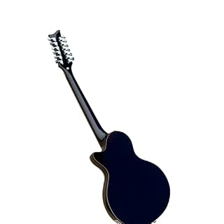 Guitare électrique semi-creuse à 12 cordes avec trou en F, touche d’ormeau incrustée – Guitare classique à 12 cordes – Style jazz - Les Beatles, Paul McCartney, John Lennon, RIngo Starr, George Harrison Guitare électrique semi-creuse à 12 cordes avec trou en F, touche d'ormeau incrustée - Guitare classique à 12 cordes - Style jazz – Image 4