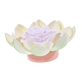 Lampe fleur - ces bougies LED peuvent être utilisées sans se soucier des flammes, sans aucun risque d'incendie de brûlure, sans danger pour les familles avec des animaux de jeunes enfants.