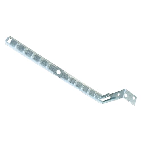 NIDAYE 6inch Heavy Duty Galvanized Steel Mounting Cable Support with Locking Tab, 100 Pieces