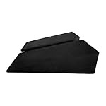Foam Wedge Slant Board | Yoga Foam Wedge | Calf Stretcher for Yoga Squats | Improve Lower Leg Strength | Incline Wedge | Knee Pad | EVA Foam Wedge Block for Exercise