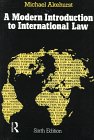 A Modern Introduction to International Law 0415090814 Book Cover