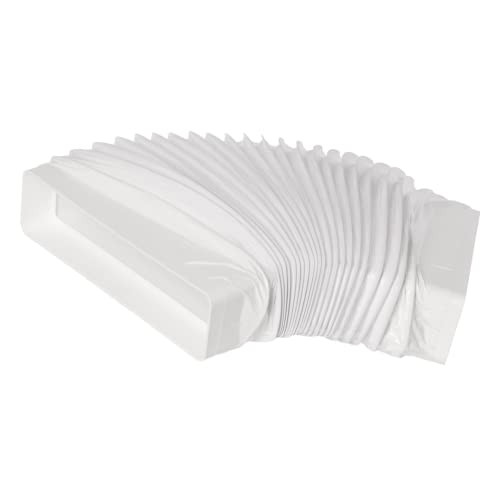 220x55mm Tuyau Flexible - Raccord/Connecteur pour Tuyau Rectangulaire - PVC