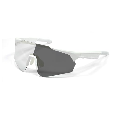 Polarized Cycling Smart Sunglasses Bluetooth Audio Smart Glasses for Men Women Sport with Dual Stereo Speakers, Open Ear Music &HD Calling, Touch &Voice Assistant, UV Protection—Grey