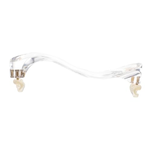 BESPORTBLE Simple Design Acrylic Violin Shoulder Rack Handmade Smooth Surface Perfect for Stage Use