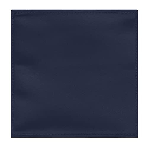 Image of Jacob Alexander Men's Pocket Square Solid Color Handkerchief