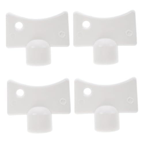 SOPOTUTU 4 pezzi Chiave Sfiato Radiatore Quadrata Valvola Manuale per Spurgo e Scarico Acqua Strumento Idraulico per Termosifoni e Valvole Scarico