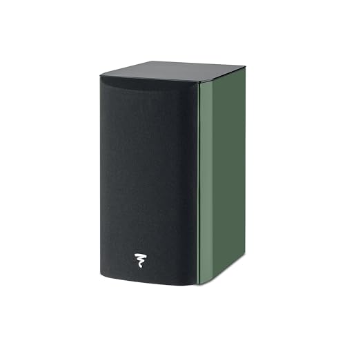 Image of Focal Aria Evo X No. 1 Bookshelf Loudspeakers - Pair (High Gloss Moss Green)