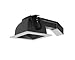 RAB Lighting RDLED6S26E-50YY-B-S Silver Trim Ring Black 6