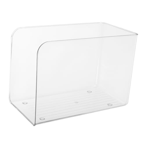 Holibanna Multi-Functional Bookend Acrylic Bookshelf Organizer Book Holder for Shelves Bookends