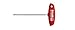 Wiha 33404 T-Handle Hex Key, 3.0 x 150mm
