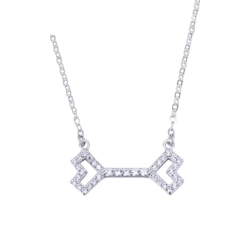 Collier cœur argent S925 cadeau d'anniversaire créatif