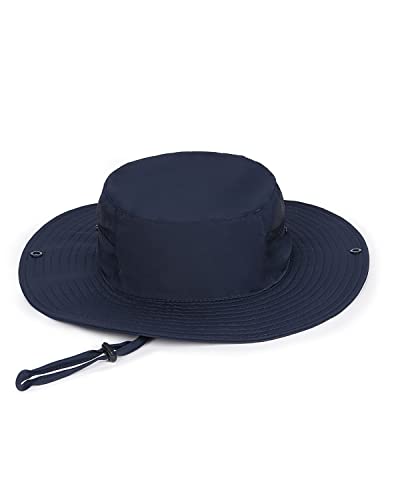 Image of Zylioo XXL Oversize UV Fishing Sun Hat for Big Heads,XL Quick Dry Boonie Hats,Large Cooling Safari Hats with Strap