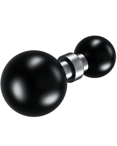 BRCOVAN 1'' to 17mm Ball Adapter, Compatible with RAM Mounts B Size Double Socket Arm, Suitable for 17mm Swivel Ball Mounting Pattern Device Mounts