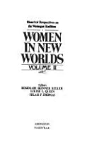 Women in New Worlds: Historical Perspectives on the Wesleyan Tradition 0687459680 Book Cover