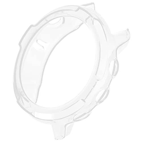 Hemobllo Carcasa para reloj transparente, creativa, sencilla y suave, resistente a los arañazos, protector de cara, compatible con Suunto 7 Cover