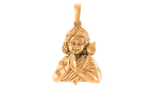 Pendentif en argent plaqué or anti-ternissement Mtrolls AMZ 282 pour peau sensible