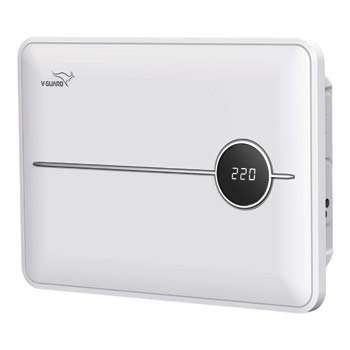 V-Guard VDW 500 Prime Digital Volt. Stab. for Treadmill, Dishwasher, Oven, Washing Machine (Multicolour, 130-280) VAC