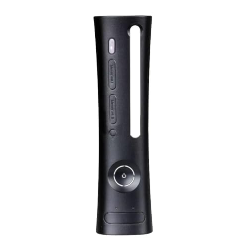 Flaroey Carcasa de Repuesto para Placa Frontal, Resistente y Duradera, Accesorios de Protección para Placa Frontal para X-BOX 360, Color Negro