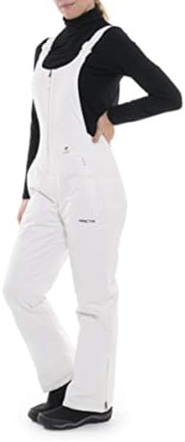 Arctix Women's Essential Insulated Ski Bibs, Water Resistant Snow Pants for Skiing & Snowboarding