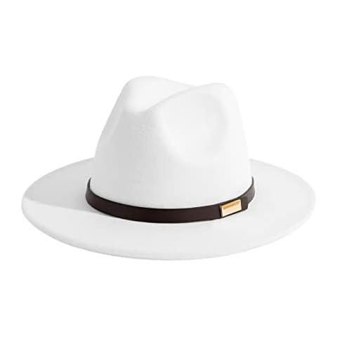 Gossifan Wide Brim Fedora Hat Cover