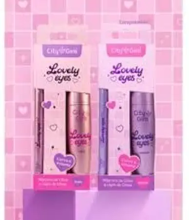 Kit Máscara de Cílios e Lápis de Olhos Preto
