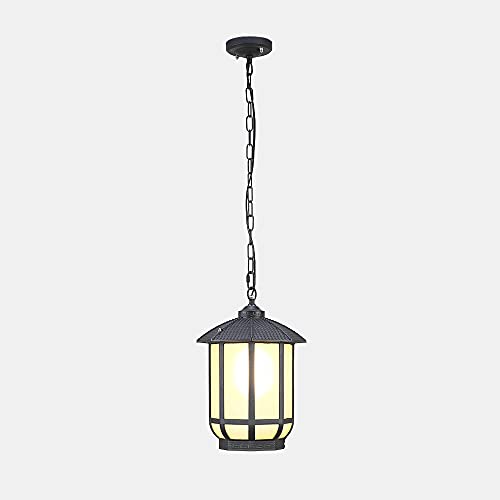 Lampe Suspendue E27 Plafond Étanche à la Pluie et Luminaire Cour