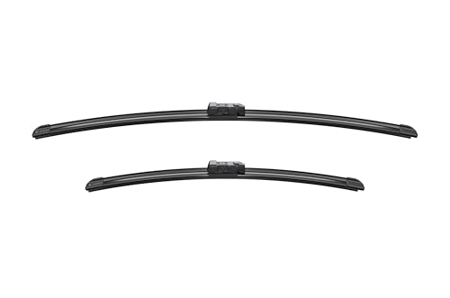 Image of BOSCH 3397014318 AeroTwin Wiper Blades - Set of 2 (25 inch & 18 inch) Top Lock 16mm | Driver and Passenger Side Original Equipment Replacement Blades