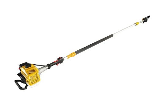 GARLAND GIRAFFE 312 G-V24 – Motosierra de pértiga a gasolina 2T, 25,6 cc, espada de 12” (30 cm), pértiga telescópica hasta 4,1 m, sistema antivibración y lubricación automática
