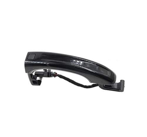 Poignée de porte extérieure Q7 4L0 837 205B noire chromée avec bouton inductif pour 2007-2015