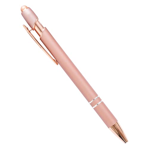 Pasisibick 12 Pieces Ballpoint Pen With Stylus Tip, 2 In 1 Stylus Pens Stylish Pen, Metal Stylus Pen For Touch Screens, 1.0 Mm Black Ink(Pack Of 12) #TOP6