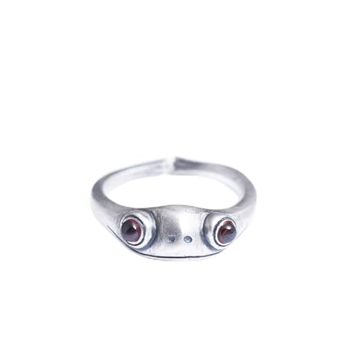 Bague réglable pour femme argent S925 rétro bijoux fins fait main