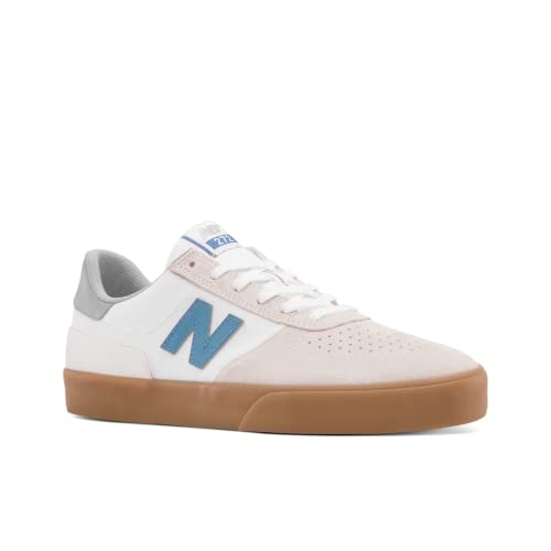 New Balance Numeric 272 Skate Shoes For Men, And Women - Canvas Upper, Vulcanized Sole With Ortholite Footbed, And Textile Lining Cream/Gum Us Men's 9.5, Women's 11 Medium #TOP4