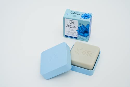 Guhl Festes Shampoo - Gratis Aufbewahrungsschale - Langzeit Volumen - Verleiht Volumen, 125 g – Bild 3