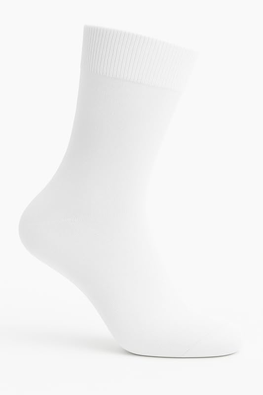 Image of Wens Plain Dark Socks for Girls, Boys, Kids & Men of All Ages (Pack of 3) | Heavy Elastic, Streachable & Comfortable Fit