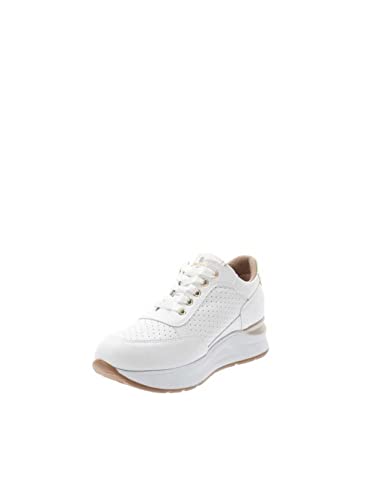 Valleverde Scarpa da Donna in Pelle Colore Bianco