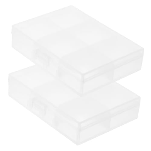 FELTECHELECTR Electronic Component Container Photo Box Cover Compact Size Photo Storage Case