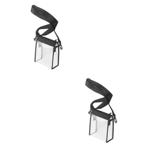Sac bandoulière transparent PVC contre la pluie avec fermeture