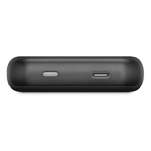 Mophie Wireless Portable Charger Power Bank [Mfi] 10,000Mah 18W Fast Charge Usb-C Power Bank, Wireless Input/Output, Lightning Input, External Battery Pack For Iphone, Airpods, Android - Black #TOP5