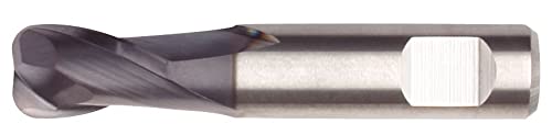 Image of WIDIA 2343568 Ruebig Lists 423048 /423047 Metric End Mill 6MM Dia, 7MM Cut Depth, 38MM Length, Straight Shank Cylindrical TiAlN 2 Flutes