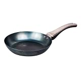 藤田金属 鉄フライパン GARTEN ih対応 ガス火対応 国産 日本製 フライパン 24cm 26cm 28cm 正規品 20センチ 24センチ 26センチ 28センチ 鉄パン 軽い おしゃれ 丈夫 長持ち 錆びにくい 焦げにくい 鉄 FUJITA KINZOKU 藤田金属(fujita kinzoku) (GARTENハンドル, 26cm)