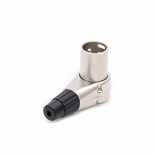 Conector XLR multidireccional de ángulo recto de 3 pines para solucionar espacios reducidos 7