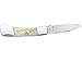 Case Cutlery CA13314: Lockback Natural Bone
