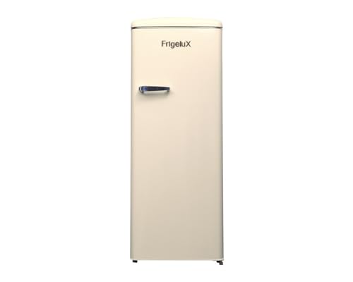 FrigeluX Réfrigérateur Armoire Retro Vintage Crème 218L RF218RCA++