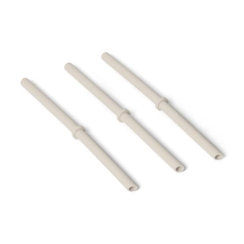 YETI Silicone Adjustable Straw Pack - Dishwasher Safe - Easy Sipping - Ultra-Durable, Multi-Color, Compatible with R10 oz Jr Tumbler, R16 oz Stackable, R20 oz Stackable, Cape Taupe