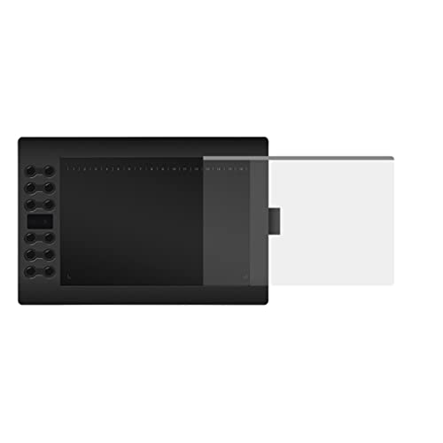 HKGFAYO 12個のショートカット キー デジタル グラフィック タブレット 描画パッド 保護フィルム付き 塗装ボード用