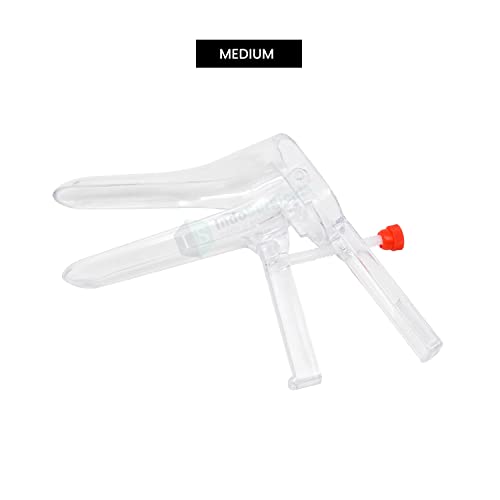 IS IndoSurgicals Disposable Vaginal Speculum, Small, Medium and Large, Set of 3 Pcs.