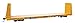 Produktbild Spur H0 - Güterwagen 68' Bulkhead Flatcar TTPX