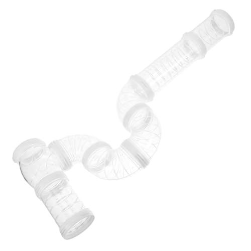 Toddmomy Kit de Tubes Transparent DIY pour Hamster Tunnel Dexercice et pour Cage de Petits Animaux Dactivité pour Souris Rat et Hamster