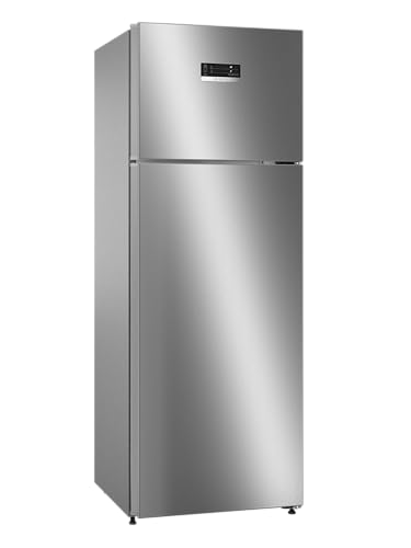 Image of Bosch 269L, 3-Star, Inverter Frost free Double Door Refrigerator (2025 Model, CTC29K03NI, 6-in-1 Convertible, 18 Hours Cooling Retention, Digital Display, Super Freeze, 80min Convert, Shiny Silver)