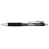 uniball Vision Elite Rollerball Pens with 0.5mm Fine Point Micro Tip, Black, 12 Count & uniball Gel Pens, 207 Signo Gel with 0.7mm Medium Point, 4 Count, Black Pens are Fraud Proof